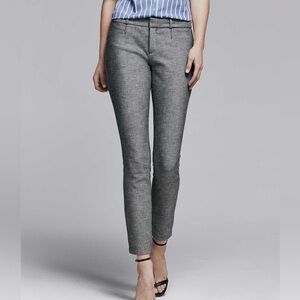Banana Republic Charcoal Sloan Petite Pants